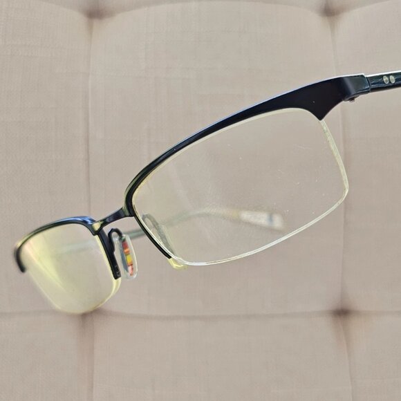 Paul Smith Men Eyeglasses Half Rim Glasses 53[]18 135 Eye Wear - Picture 1 of 12